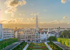 Foto van de Kunstberg in Brussel